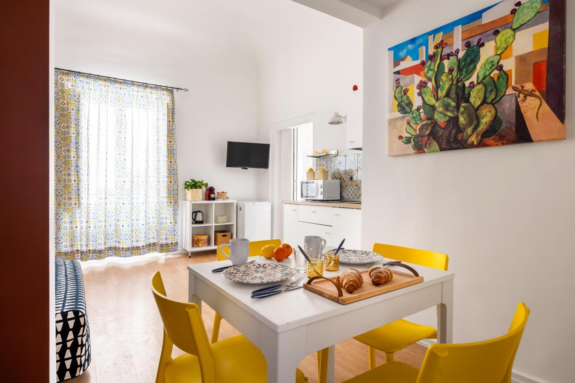 Agata E Rosalia 2 Bedroom Flat At The Quattro Canti 팔레르모 외부 사진