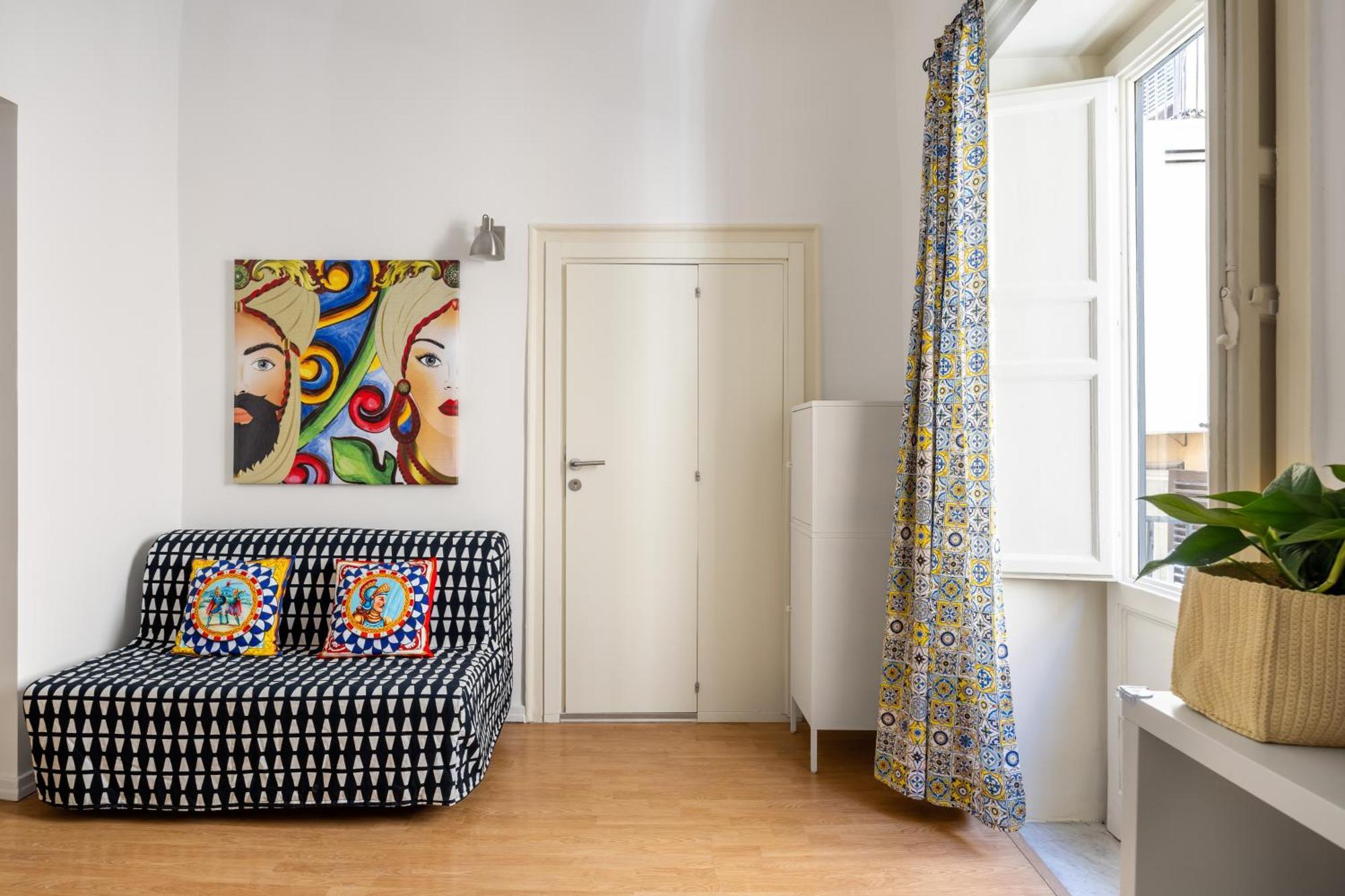 Agata E Rosalia 2 Bedroom Flat At The Quattro Canti 팔레르모 외부 사진